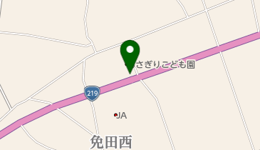 まるしん免田店の地図画像