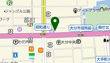 明治安田生命 大分第一営業所の地図画像