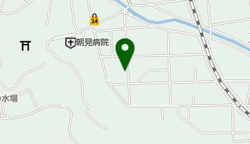 にしだ訪問マッサージセンター朝見針灸院の地図画像