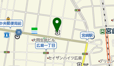 明治安田生命 宮崎営業所の地図画像