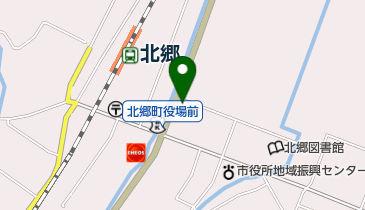 日南市役所 市立飫肥図書館 北郷図書館の地図画像