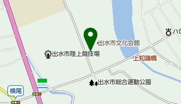 出水市役所 文化会館の地図画像