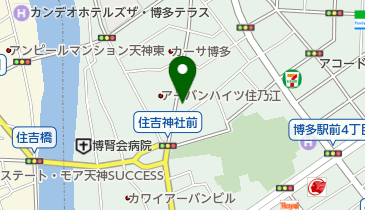 髪屋Eightの地図画像