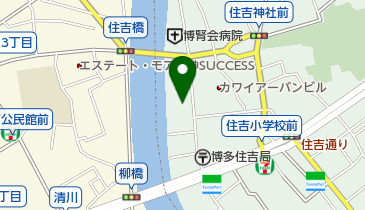 九州農政局福岡県拠点の地図画像