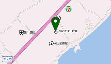 南島原市役所 市民生活部 深江支所の地図画像