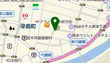 ポアレスラボ熊本店の地図画像