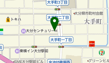 エルクレスト大分店の地図画像
