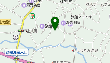 つるや旅館の地図画像