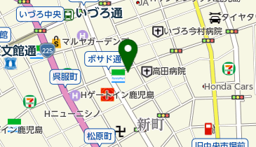 南日本スバル自動車株式会社の地図画像