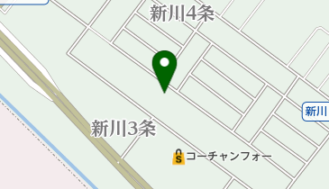 北海広葉木材株式会社新川物流センターの地図画像