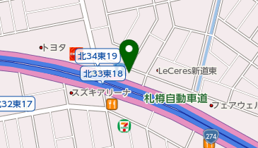 ビックエムワン新道本店の地図画像
