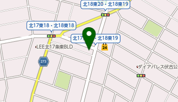 ダイニング彩どりの地図画像