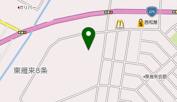 株式会社キタブツの地図画像