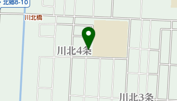 札幌市役所 子ども未来局 子ども育成部 川北児童会館の地図画像
