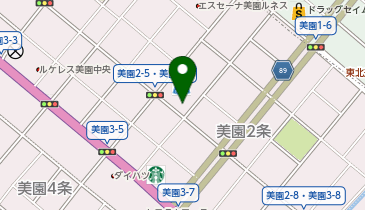 ジェイフラッグヘアデザインの地図画像