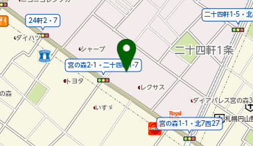 MINI-NEXTSapporoの地図画像