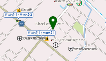 株式会社メイプル 調剤薬局宮の沢店の地図画像