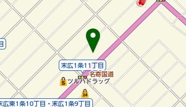 有限会社北海道農水産の地図画像