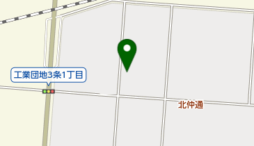 信越産業株式会社北海道支店の地図画像