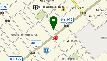 ツクイ東室蘭デイサービスセンターの地図画像