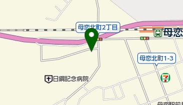 なの花薬局 母恋店の地図画像