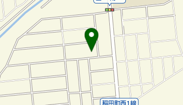 美容室フラットの地図画像