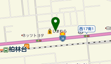 ユニ動物病院の地図画像