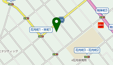 株式会社ベルフローラ欧風花の地図画像