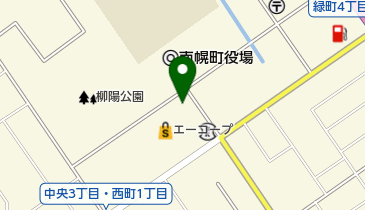 南幌町商工会の地図画像