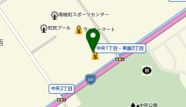 ホーマックニコット南幌店の地図画像
