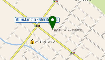 東川町商工会の地図画像