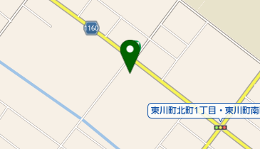 東川神社の地図画像