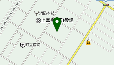 上富良野町役場 保健福祉総合センターかみんの地図画像
