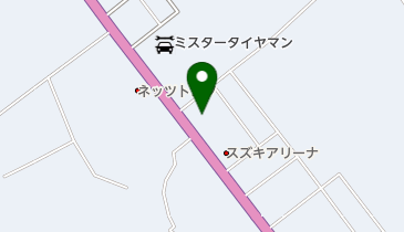 美容室beauty・creation・ALBAの地図画像