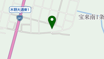 音更町役場 コミセン・地域会館関係 千野会館の地図画像
