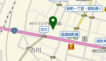 理容館の地図画像