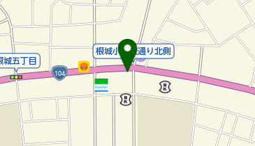 玉屋眼鏡店 根城店の地図画像