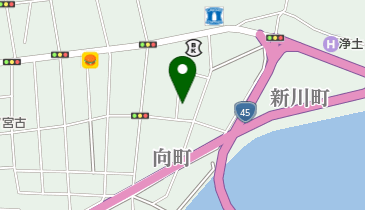 釜場電気商会の地図画像