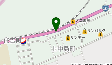 ふじわら理容室の地図画像