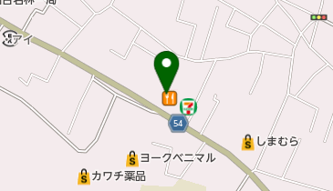 まるまつ 若林店の地図画像