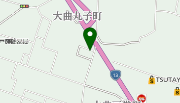 黒銀タクシー大曲営業所の地図画像