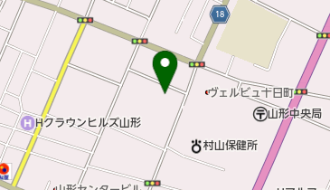山形市休日夜間診療所の地図画像