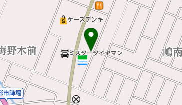 ドッグギャラリーの地図画像