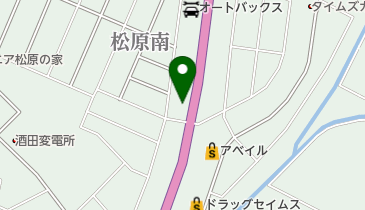 ホリタイヤ酒田店の地図画像