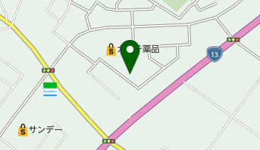 総菜工房きなりの地図画像