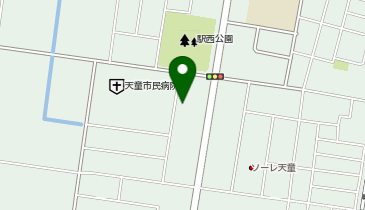 ヤマザワ調剤薬局 天童市民病院前店の地図画像