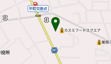 ひろし理容室の地図画像