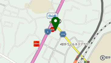 メガネのミエールの地図画像