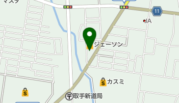 メガネハット 取手東店の地図画像
