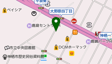 アムレ神栖店の地図画像
